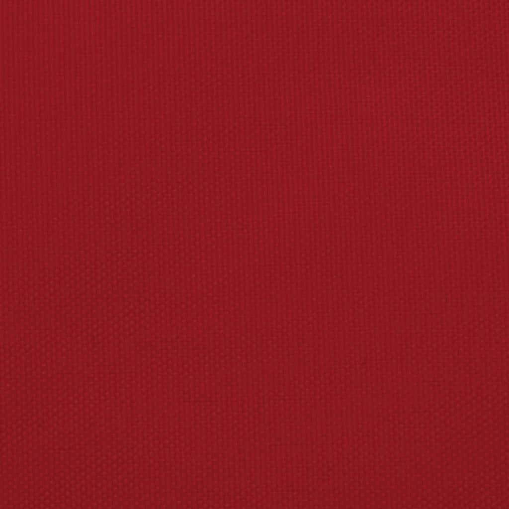 Sunshade Sail Oxford Fabric Red Water Resistant UV Resistant 300 x 450 cm
