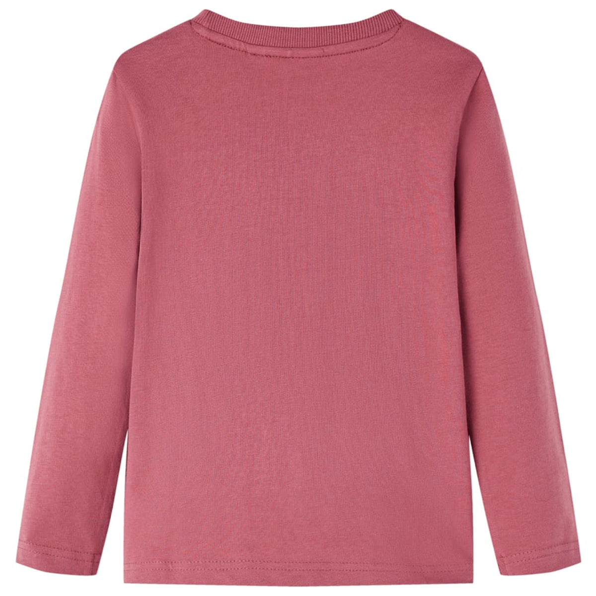 Kids T-Shirt Cotton Dark Red 128 Children's Top Kids Clothing Kids Wear Long