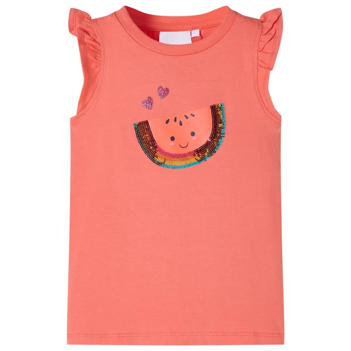 Kids T-Shirt Cotton Coral 116 Children's Top Kids Clothing Kids Wear Variant 3