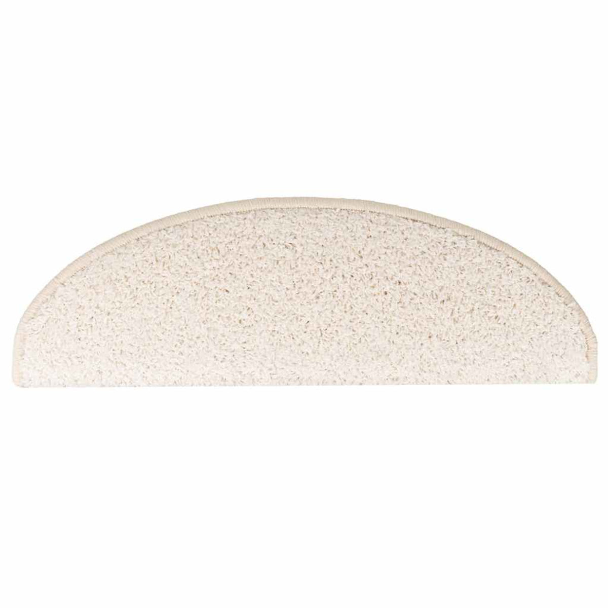 Stair Mats Half Round Large Pp Tufted White 65 x 25 x 4 cm Floor Mat Home 15
