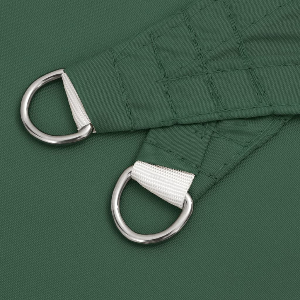 Sunshade Sail Oxford Fabric Dark Green Water Resistant UV Resistant 300 x 600