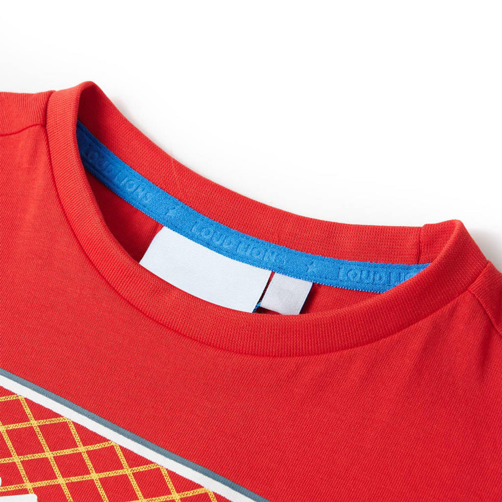 Kids T-Shirt Cotton Red 128 Children's Top Kids Clothing Kids Wear Variant 3
