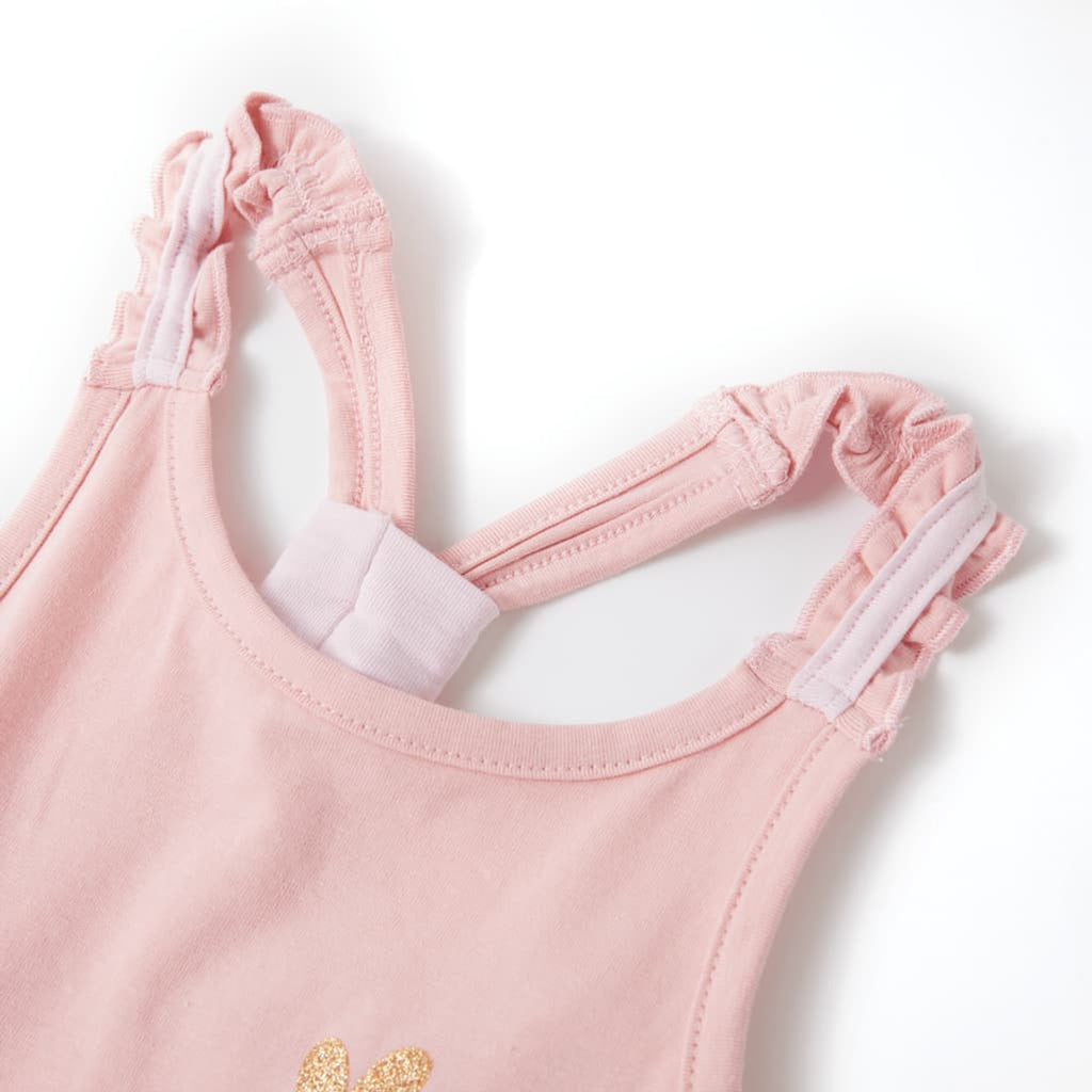 Kids'Tank Top Light Cotton Light Pink 128 Kids Clothing Children's Wear 128