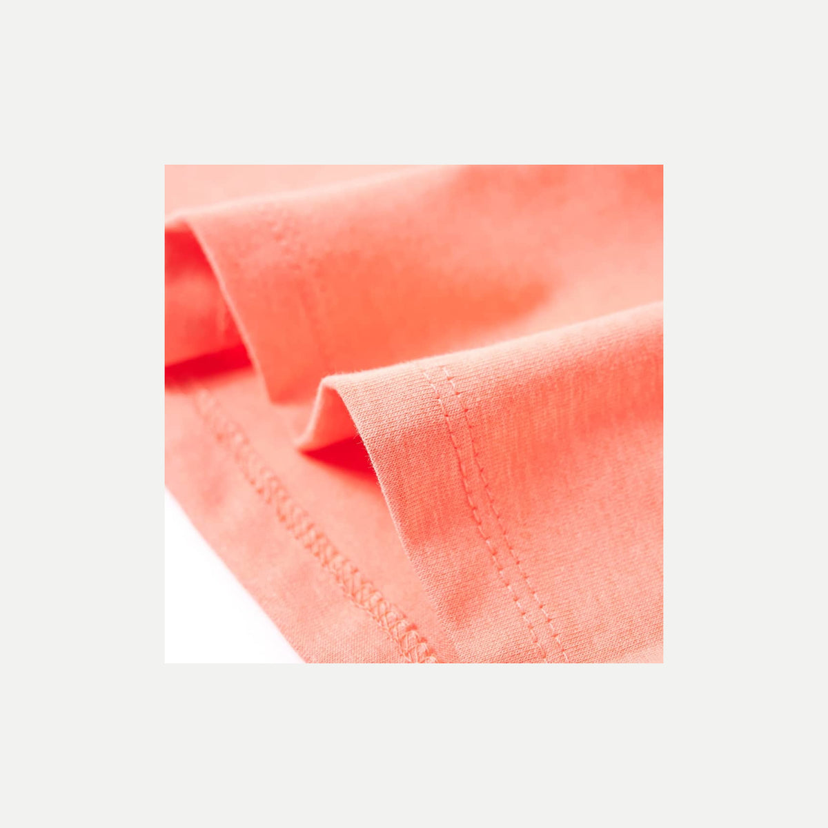 Kids T-Shirt Cotton Neon Coral 104 Children's Top Kids Clothing Kids Wear 104
