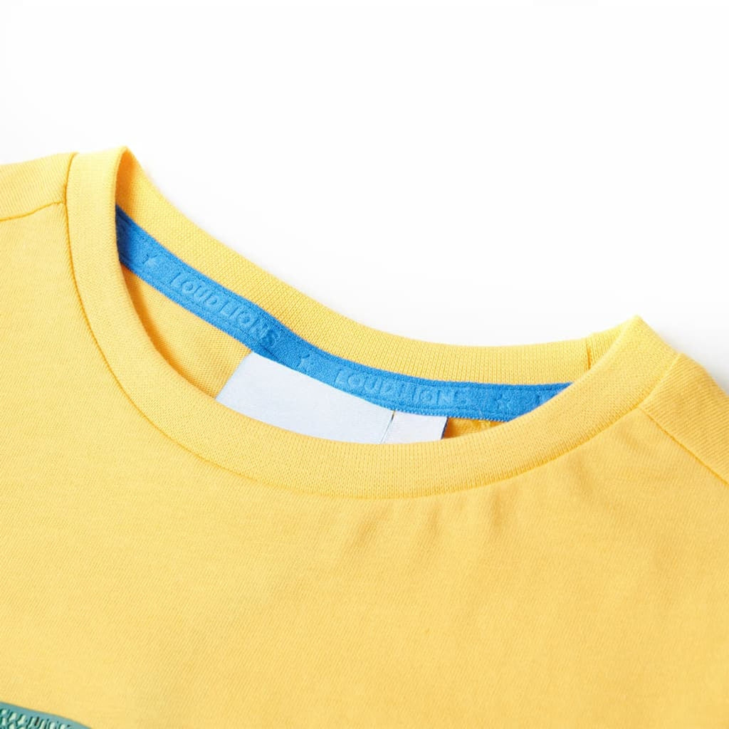 Kids T-Shirt Cotton Light Ochre 104 Children's Top Kids Clothing Variant 2
