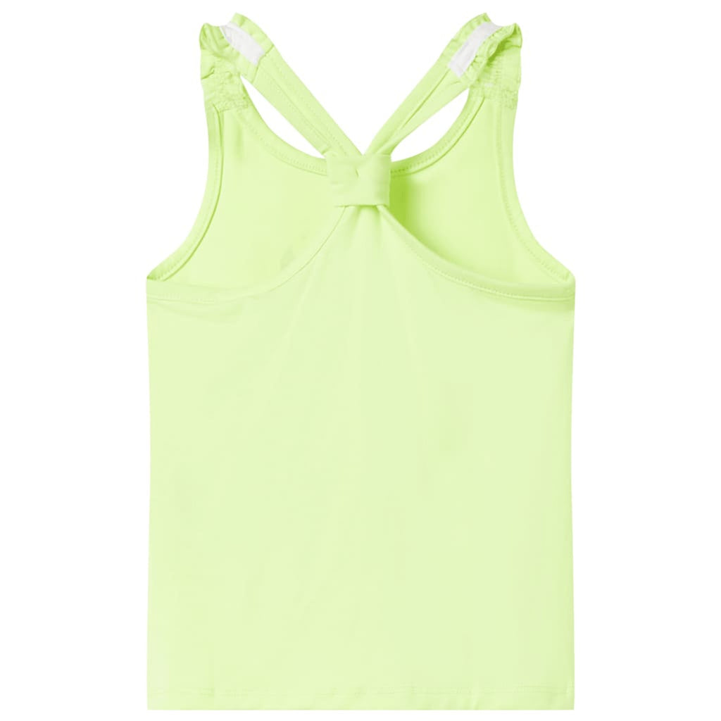 Kids'Tank Top Neon Cotton Neon Yellow 128 Kids Clothing Children's Wear 128