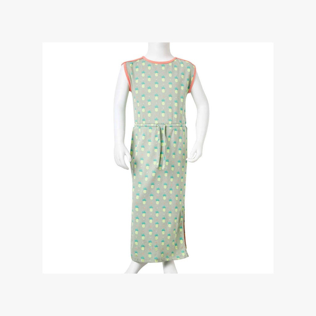 Dress Cotton Old Mint 140 Kids' Dresses Kids' Dresse Kids'Dress 140 (suitable