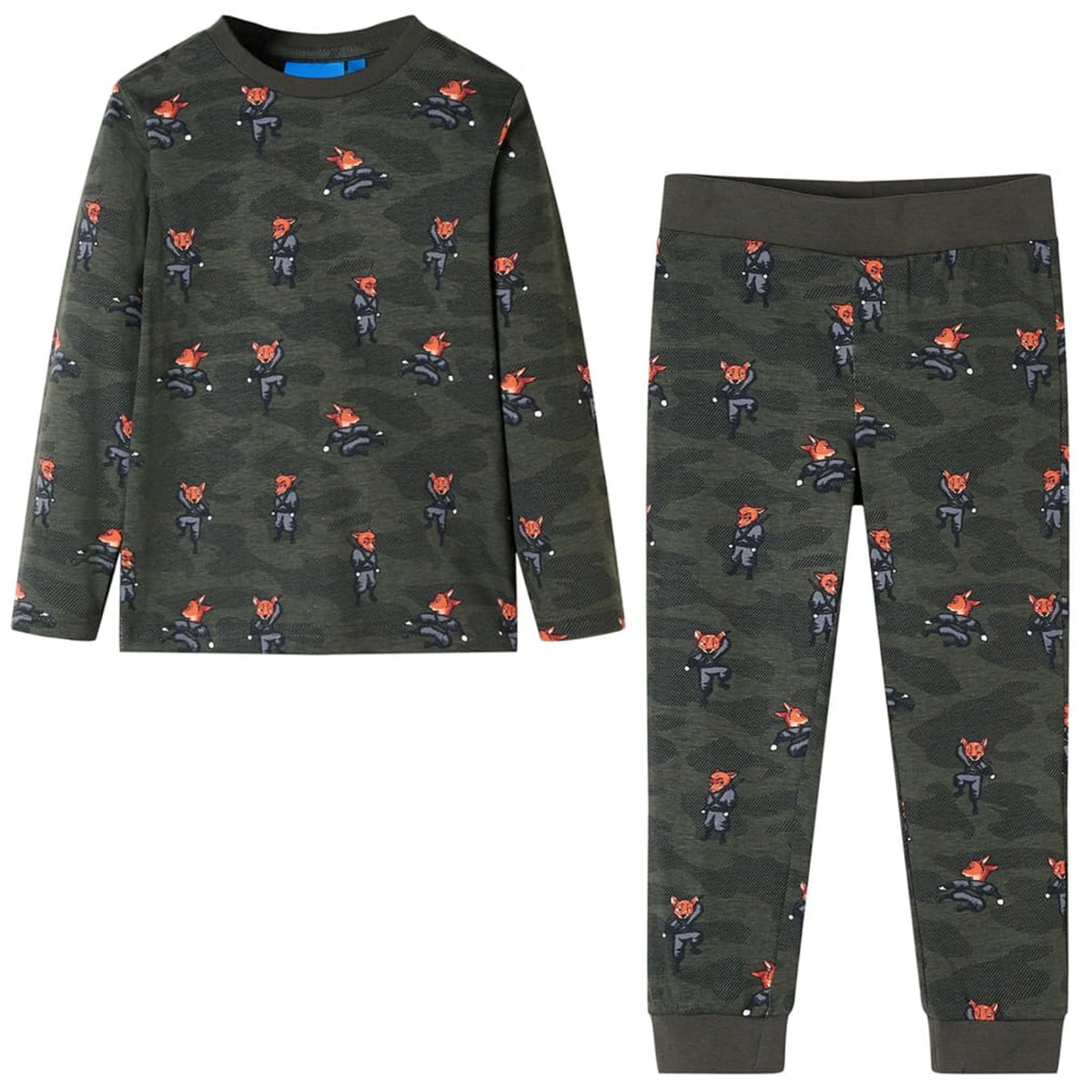 Kids' Sleepwear Cotton Khaki 128 Kids'Pyjamas Long 128 (suitable for 7-8 years)