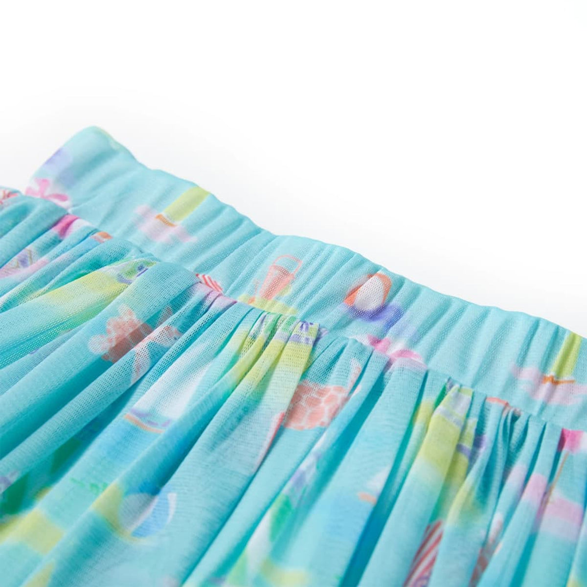 Kids'Pleated Skirt Light Aqua 116 Kids' Bottoms Kids' Bottom 116 (suitable for