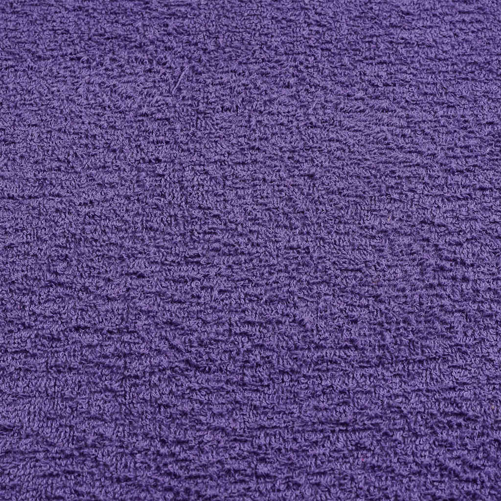 Towel Cotton Purple 15 x 21 cm Bathroom Bath Linen Home Bath Towels & Flannels