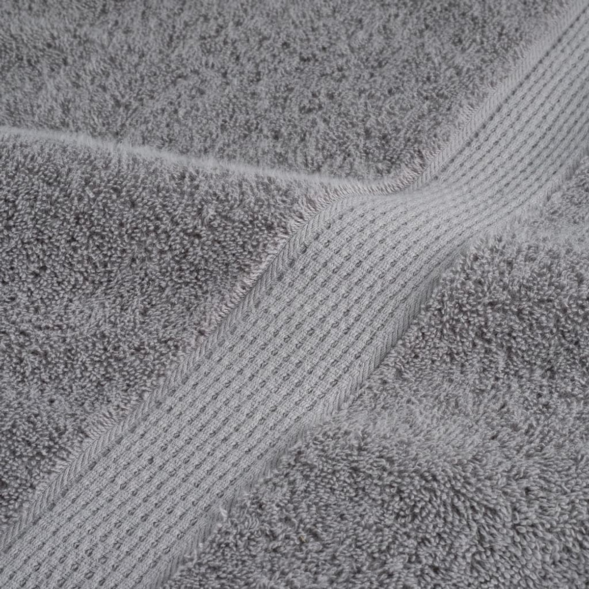Towel Cotton Grey 30 x 30 cm Bathroom Bath Linen Home Towels 10 pcs Variant 2