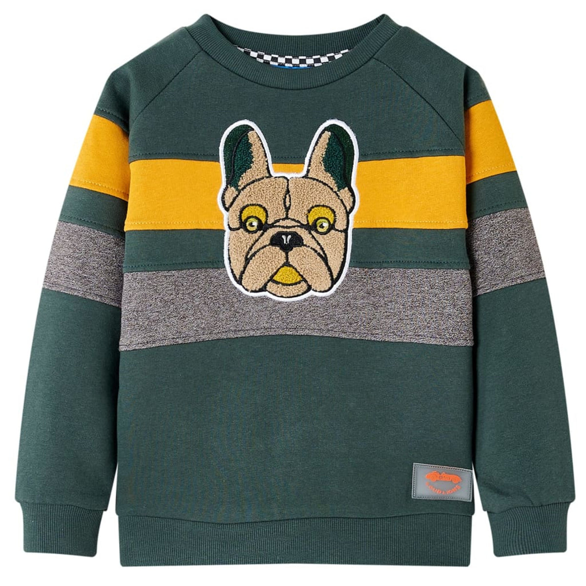 Sweatshirt Cotton Dark Green 128 Kids Clothing Children's Top Kids Variant 2