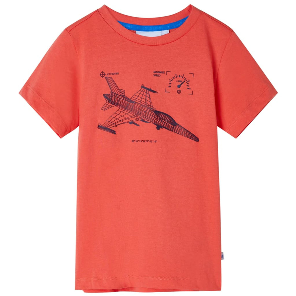 Kids T-Shirt Cotton Light Red 140 Children's Top Kids Clothing Kids Wear 140