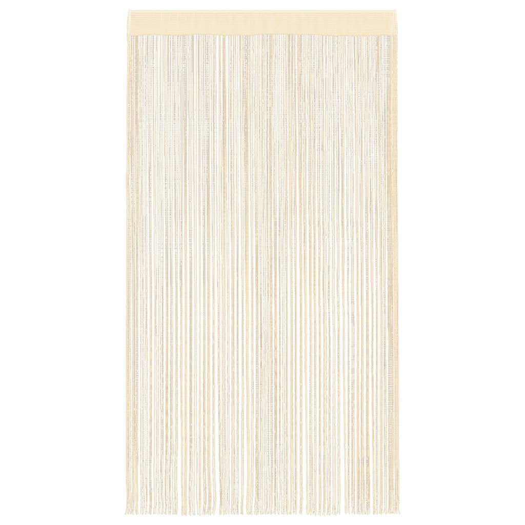 Curtain Fabric Cream 100 x 250 cm Window Dressing Home Furnishings Curtains