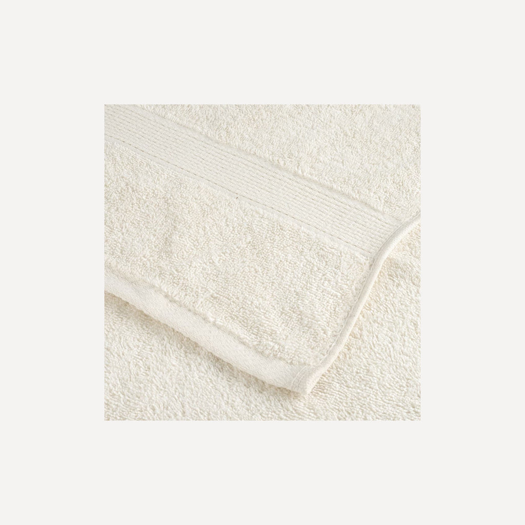 Towel Cotton Cream 50 x 30 cm Bathroom Bath Linen Home Towels 2 pcs Variant 2
