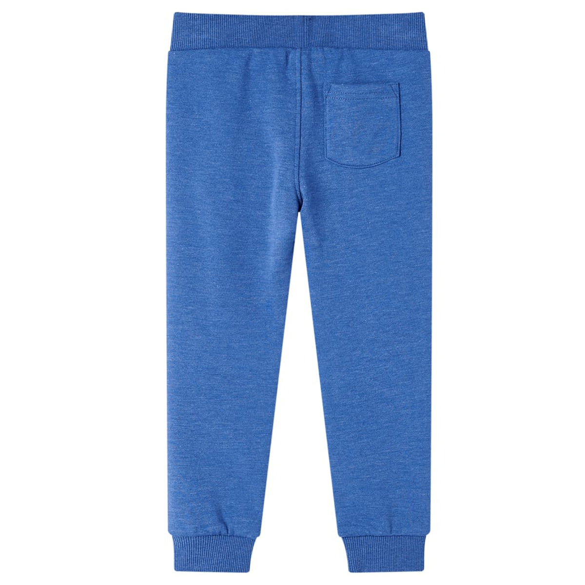 Kids'Sweatpants Melange Cotton Blue Melange 116 Kids' Bottoms Kids' Bottom 116