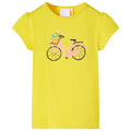 Kids T-Shirt Cotton Yellow 128 Children's Top Kids Clothing Kids Variant 2