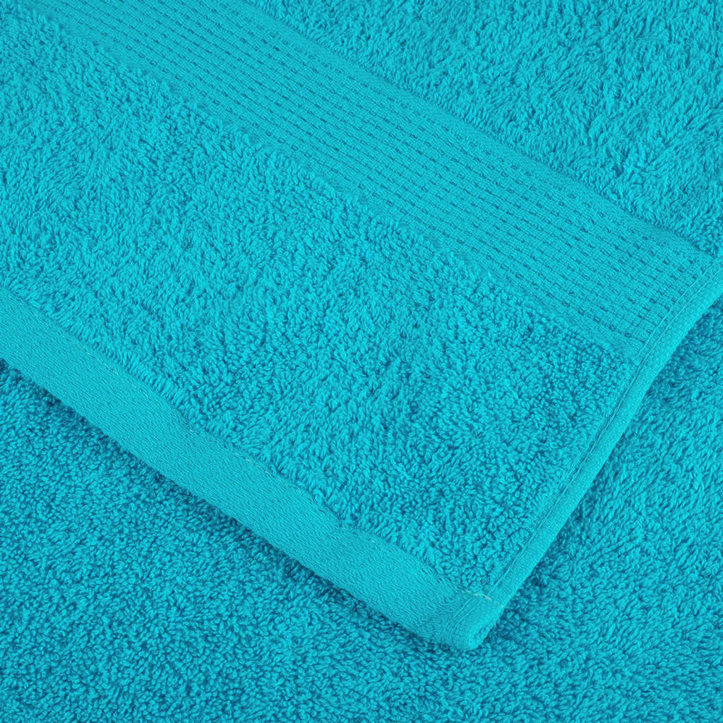 Towel Cotton Turquoise 30 x 30 cm Bathroom Bath Linen Home Towels 10 Variant 2