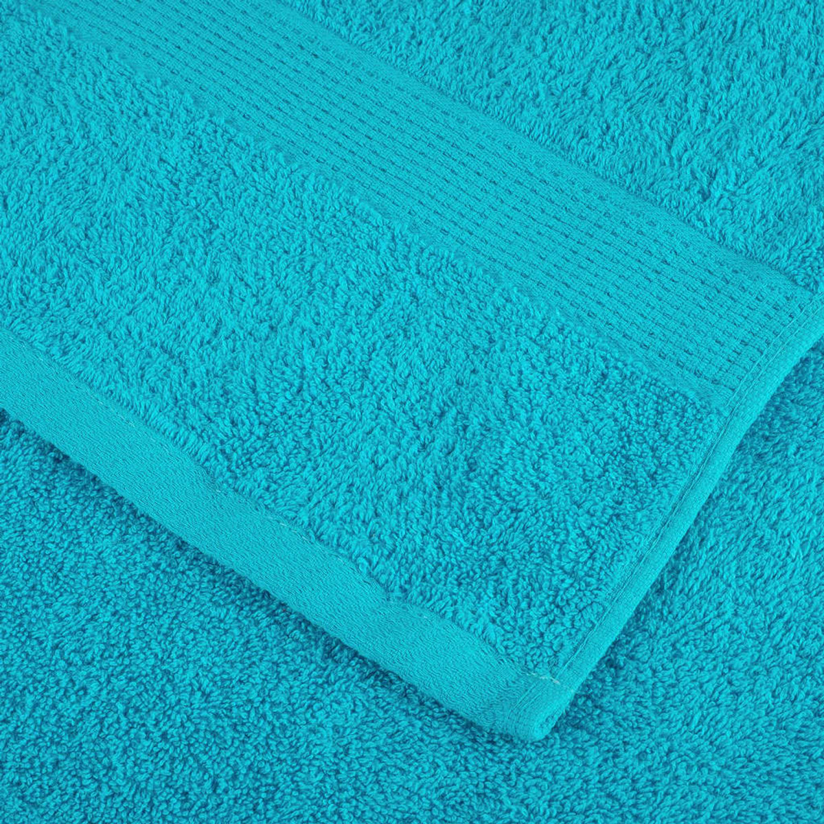 Towel Cotton Turquoise 30 x 30 cm Bathroom Bath Linen Home Towels 10 Variant 2