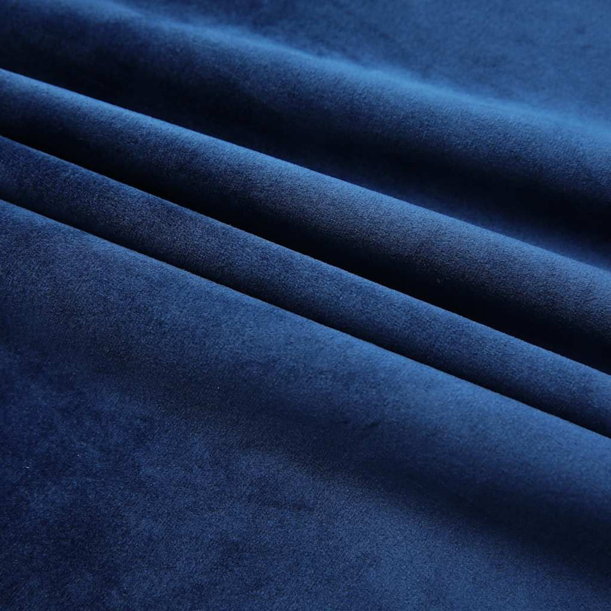Blackout Curtain Velvet Dark Blue 290 x 245 cm Window Dressing Variant 2