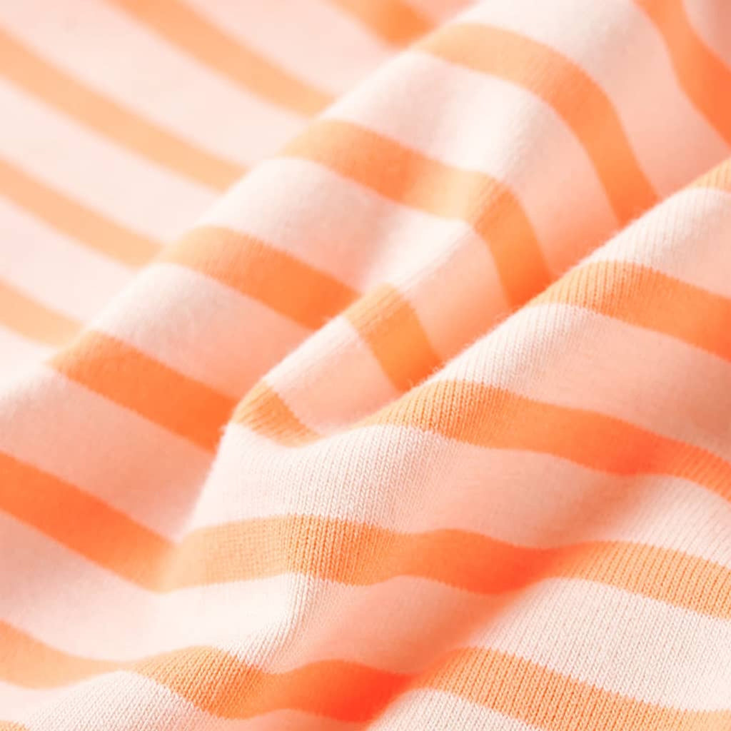 Kids T-Shirt Cotton Neon Orange 104 Children's Top Kids Clothing Variant 2