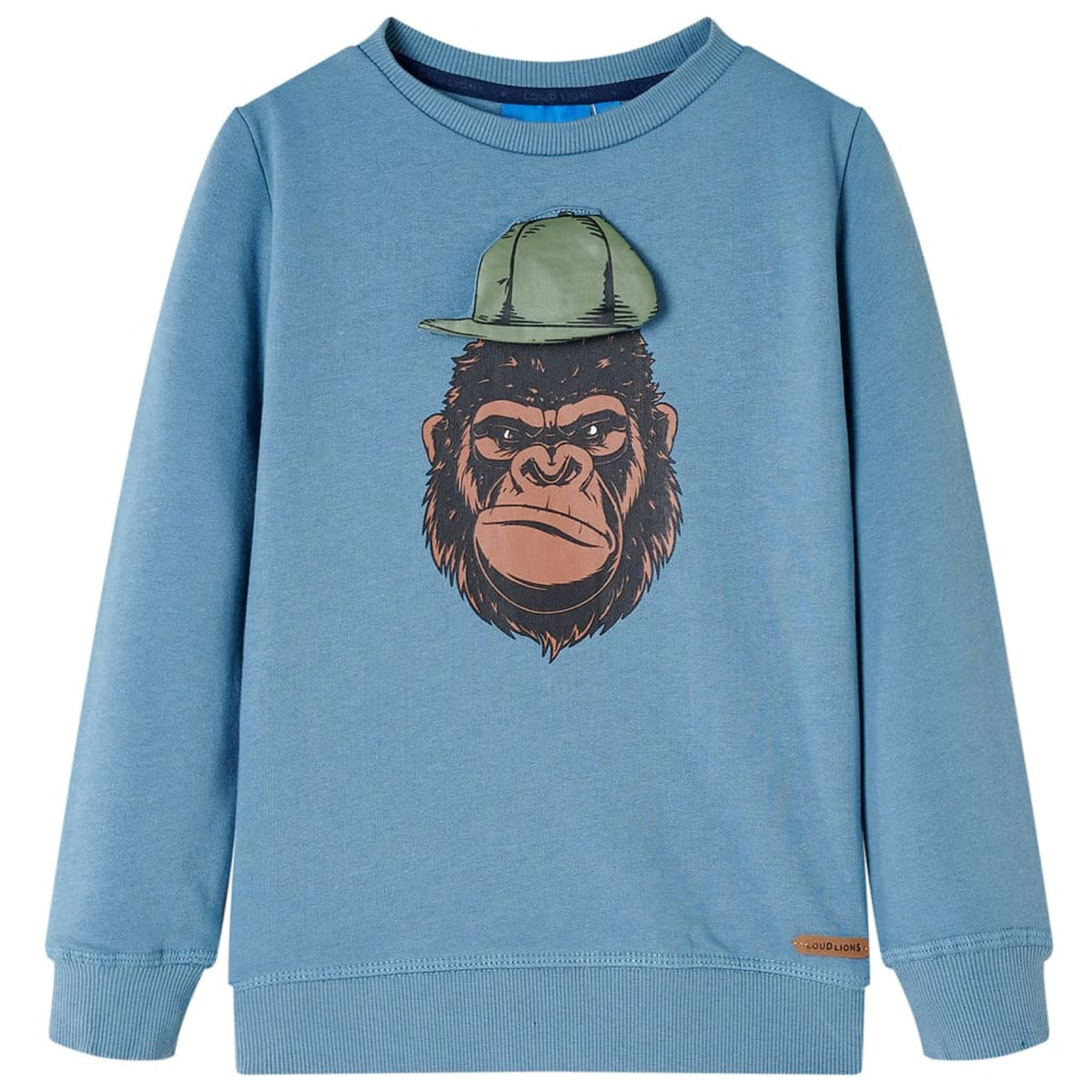 Sweatshirt Cotton Medium Blue 116 Kids Clothing Children's Top Kids Wear 116