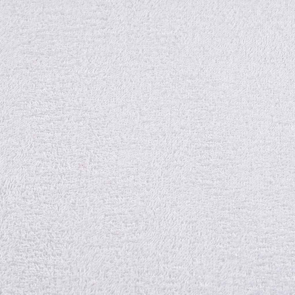 Towel Cotton White 100 x 50 cm Bathroom Bath Linen Home Towels 2 pcs Hand