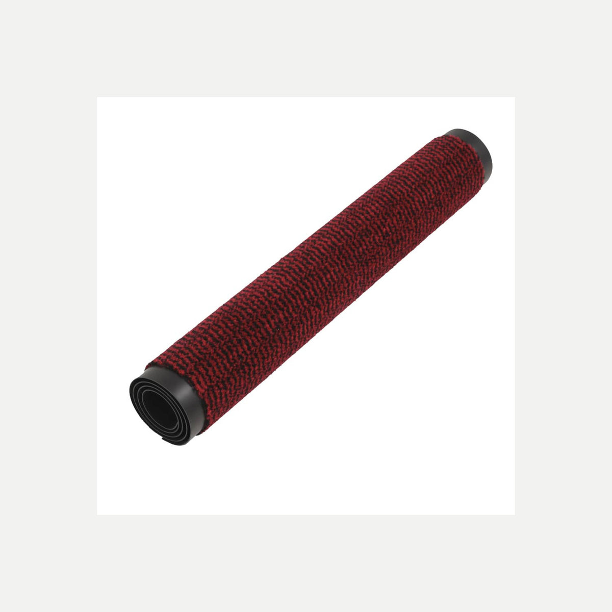 Dust Control Mat Rectangular Tufted Tufted Fabric With A Flexibl Red Floor Mat