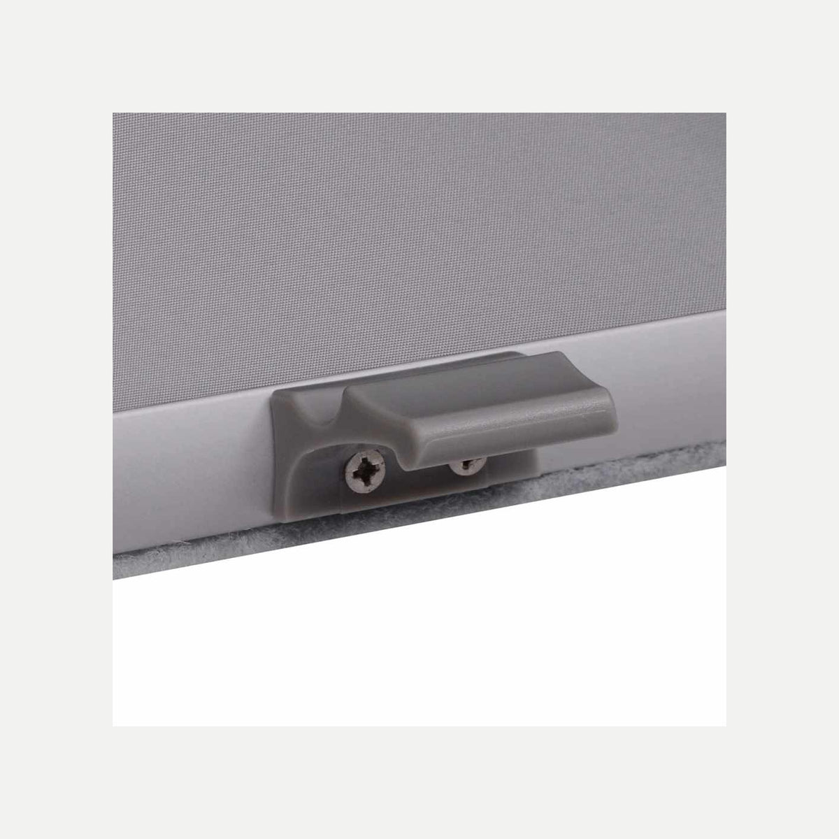 Roller Blind Blackout Fabric Grey 61.3 x 74 cm Window Shade Window Covering