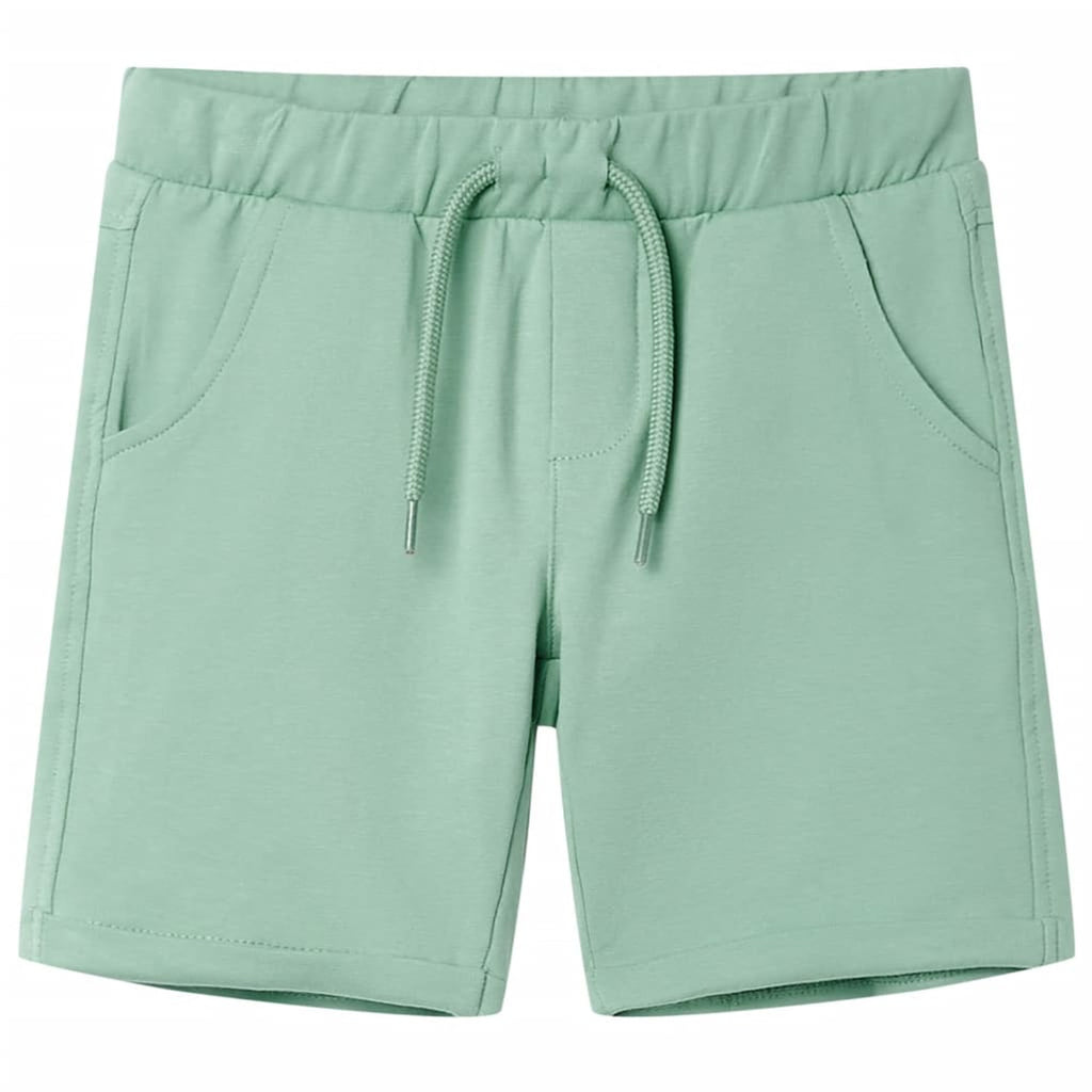 Shorts Cotton Light Khaki 140 Kids' Bottoms Kids' Bottom Kids'Shorts