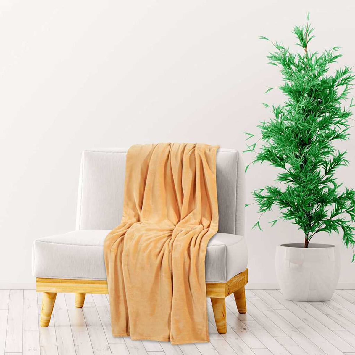 Blanket Polyester Desert Mist 170 x 130 cm Blankets 170x130cm