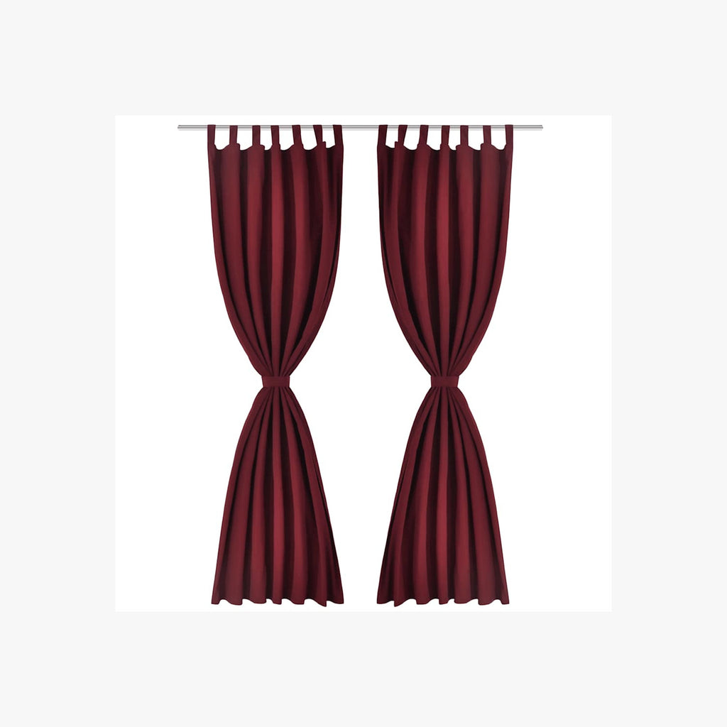 Curtain Bordeaux 140 x 225 cm Window Dressing Home Furnishings Window Covering