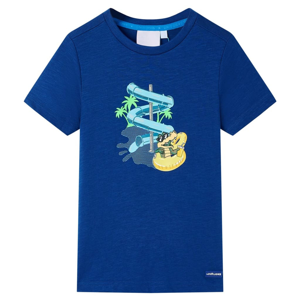 Kids T-Shirt Cotton Dark Blue 128 Children's Top Kids Clothing Kids Variant 8