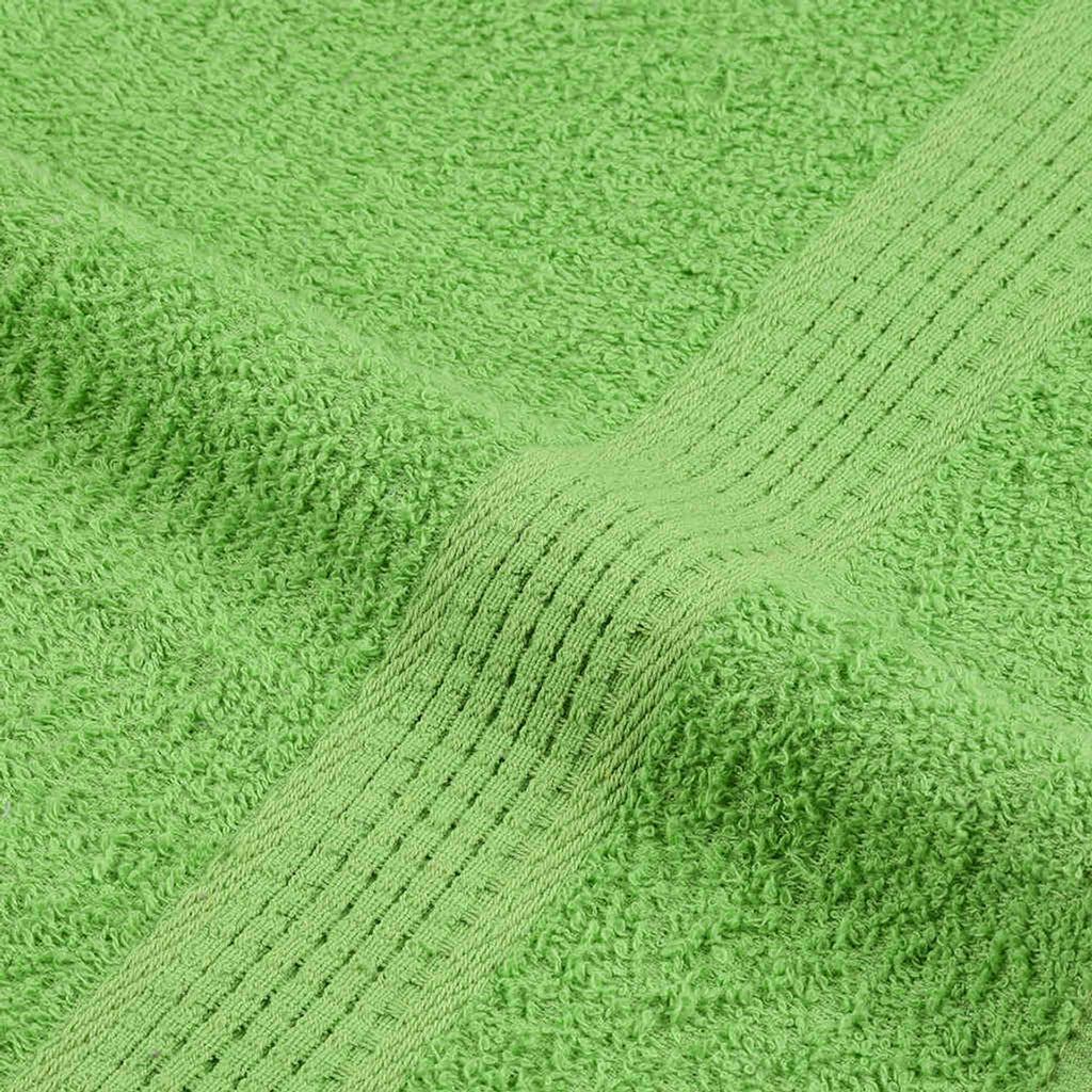 Towel Cotton Apple Green 30 x 30 cm Bathroom Bath Linen Home Towels 4 pcs Wash