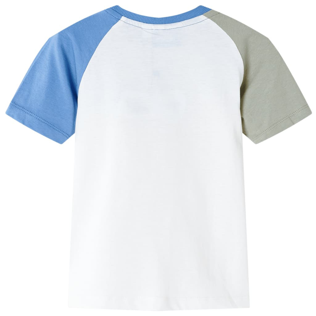 Kids T-Shirt Cotton Ecru 116 Children's Top Kids Clothing Kids Wear Variant 13
