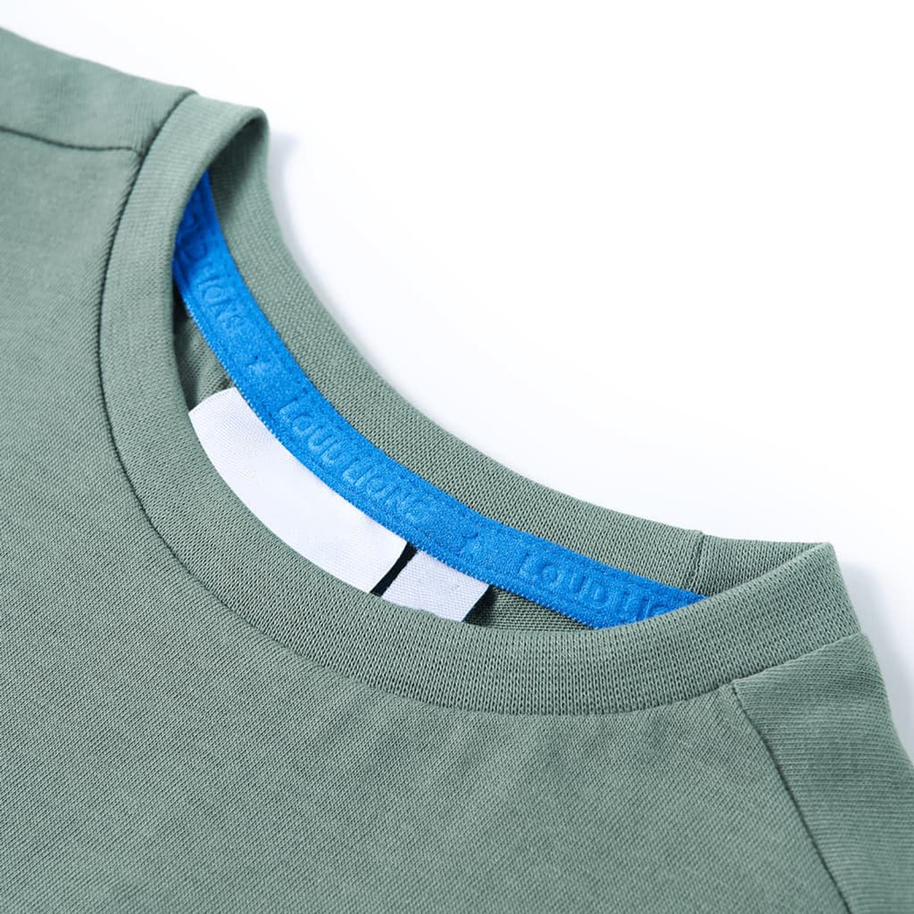 Kids T-Shirt Cotton Khaki 104 Children's Top Kids Clothing Kids Wear Kids'