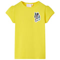 Kids T-Shirt Cotton Bright Yellow 140 Children's Top Kids Clothing Variant 2