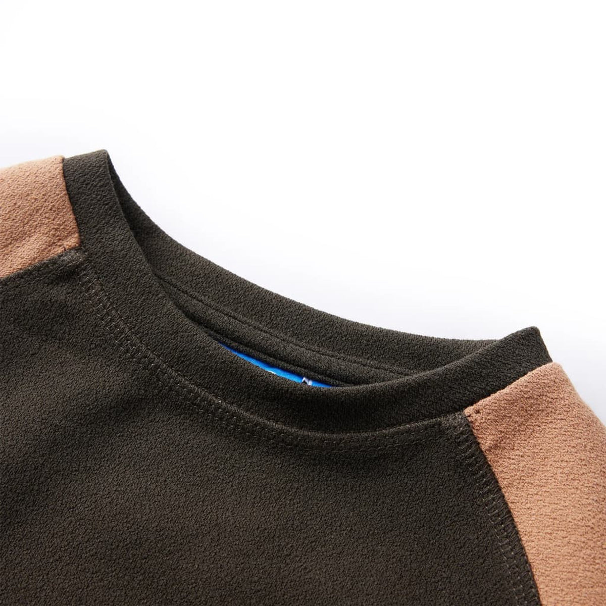 Sweatshirt Polyester Dark Khaki 140 Kids Clothing Children's Top Kids Wear 140