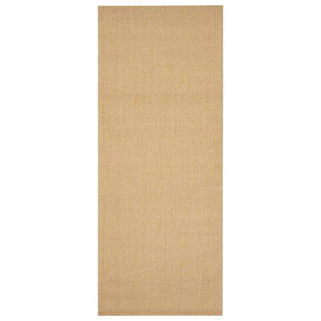 Rug Sisal Natural 250 x 100 cm Floor Mat Home Decor Floor Covering Rugs