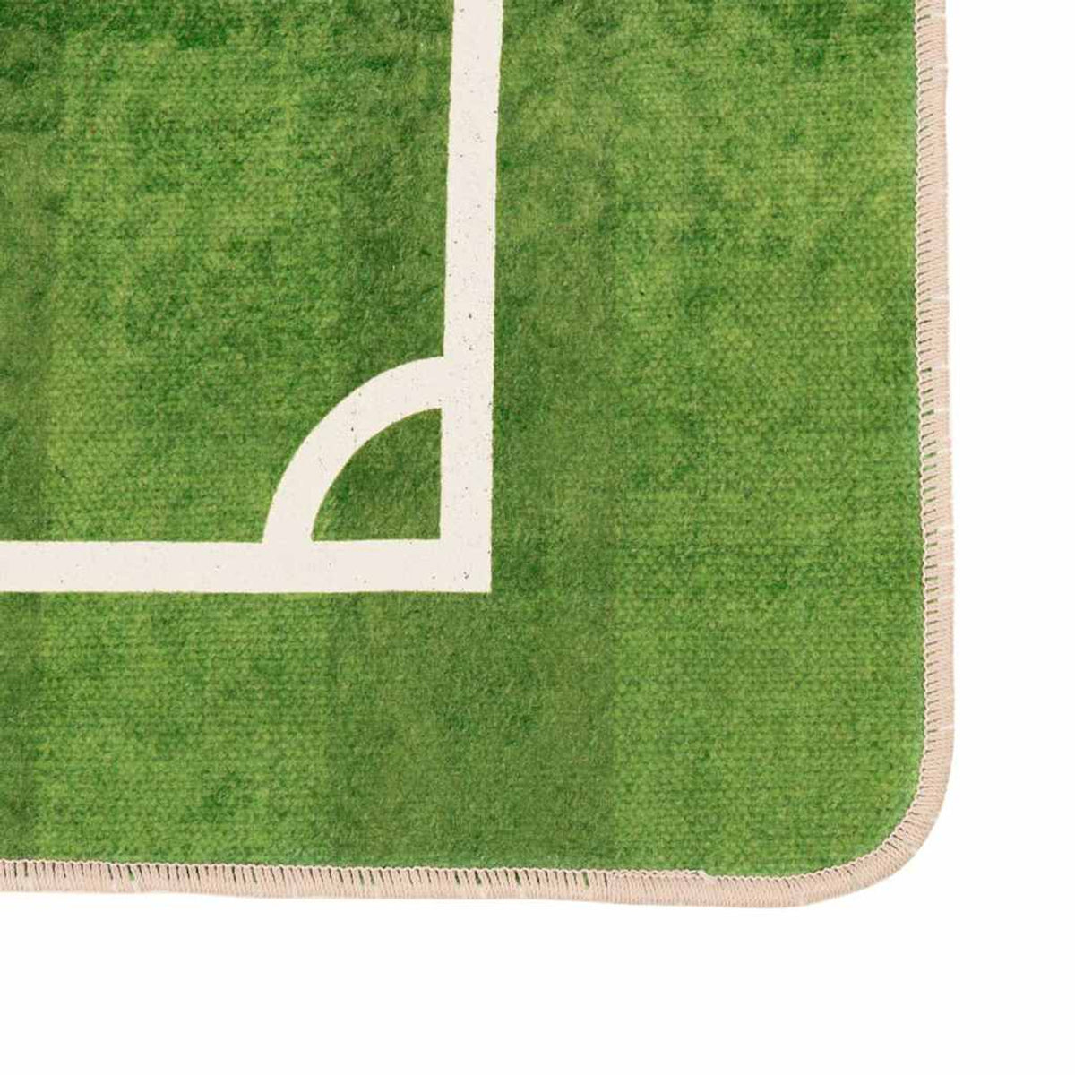 Rug Polyester Green 160 x 0.4 x 230 cm Floor Mat Home Decor Floor Covering