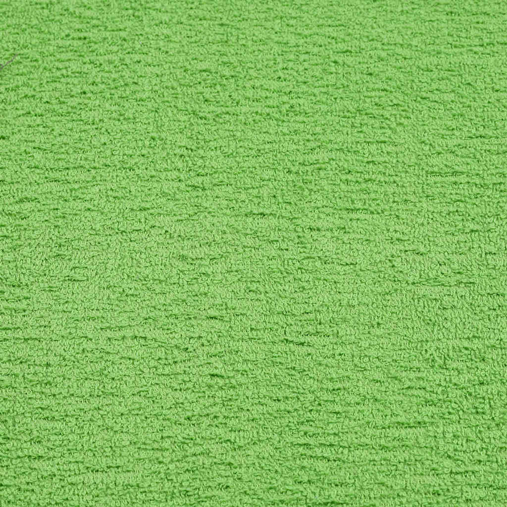 Towel Cotton Apple Green 200 x 80 cm Bathroom Bath Linen Home Towels 10 pcs