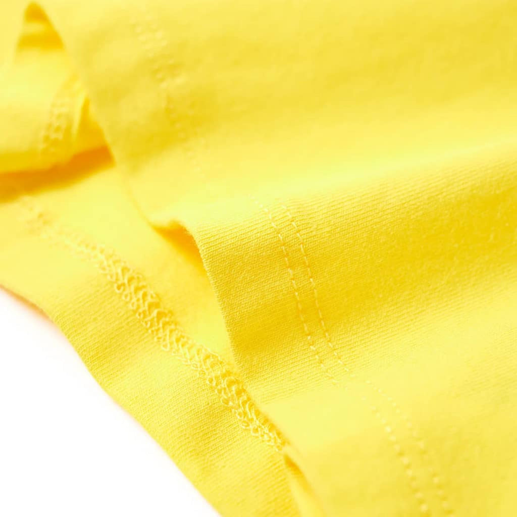Kids T-Shirt Cotton Yellow 128 Children's Top Kids Clothing Kids Variant 2