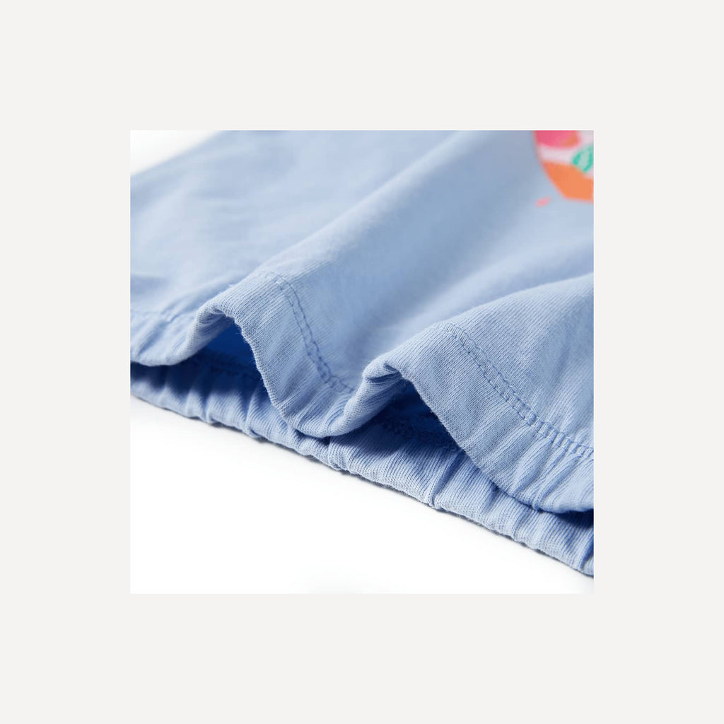 Kids T-Shirt Cotton Blue 92 Children's Top Kids Clothing Kids Wear Kids' Tops
