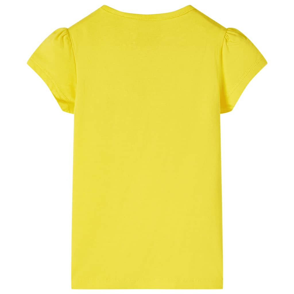 Kids T-Shirt Cotton Yellow 116 Children's Top Kids Clothing Kids Variant 2