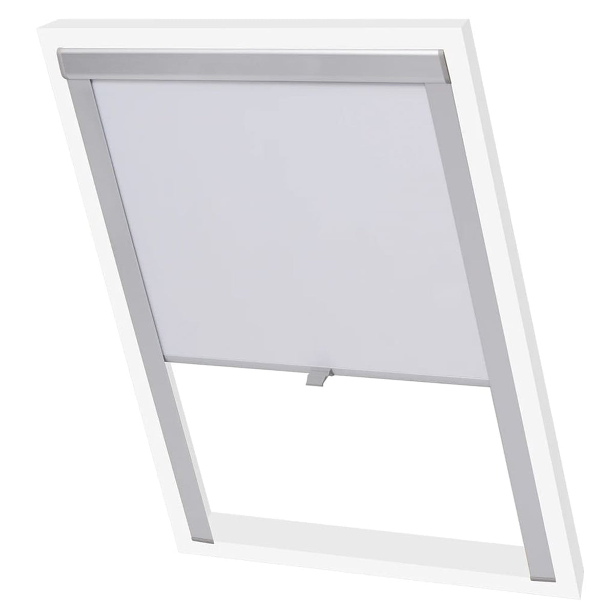 Roller Blind Blackout Fabric White 37.3 cm Window Shade Window Covering GGL