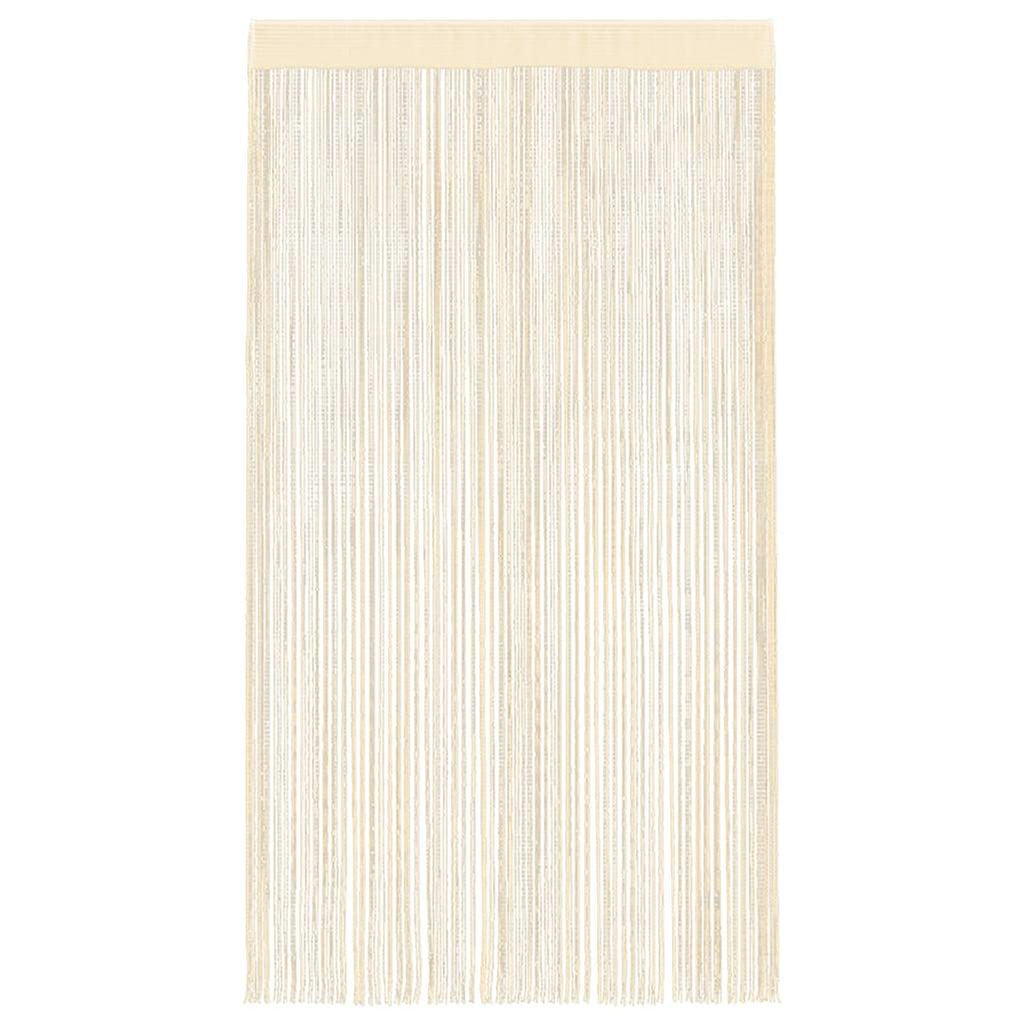 Curtain Fabric Cream 140 x 250 cm Window Dressing Home Furnishings Curtains