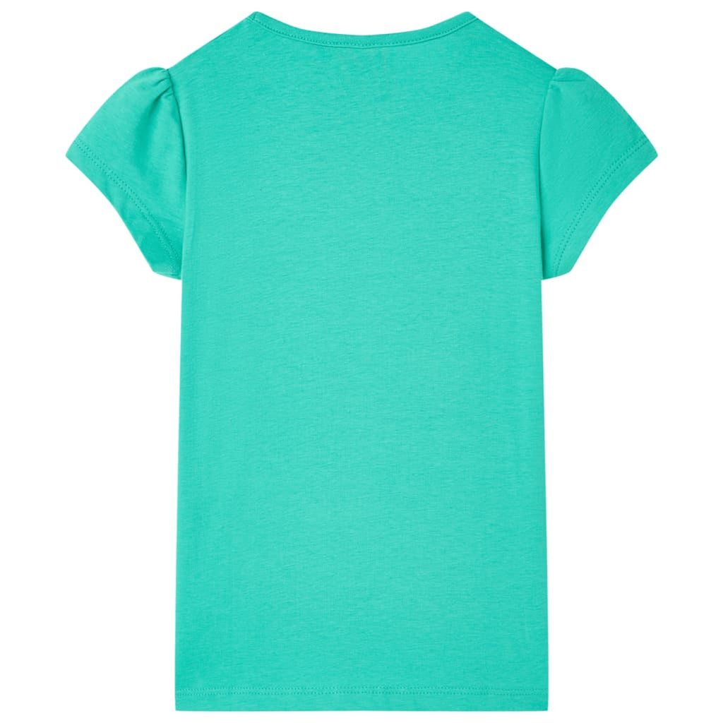 Kids T-Shirt Cotton Mint 128 Children's Top Kids Clothing Kids Wear Variant 2