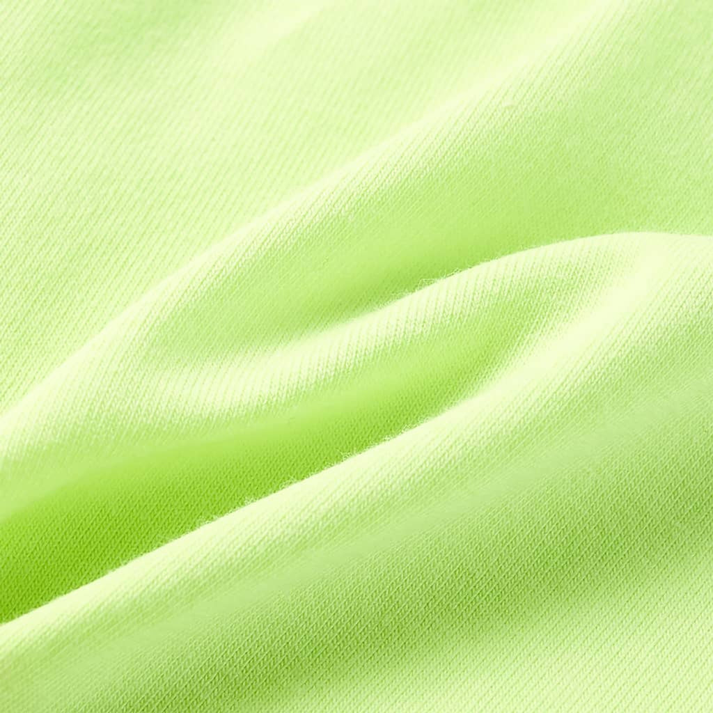 Kids'Tank Top Neon Cotton Neon Yellow 116 Kids Clothing Children's Wear 116
