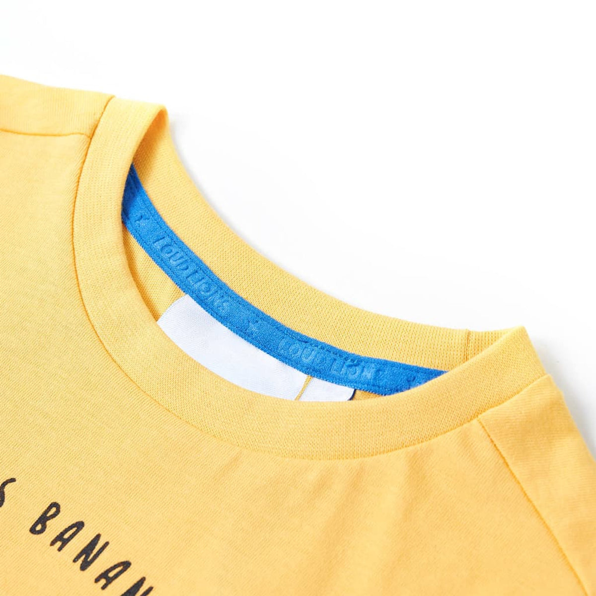 Kids T-Shirt Cotton Light Ochre 92 Children's Top Kids Clothing Kids Wear 92