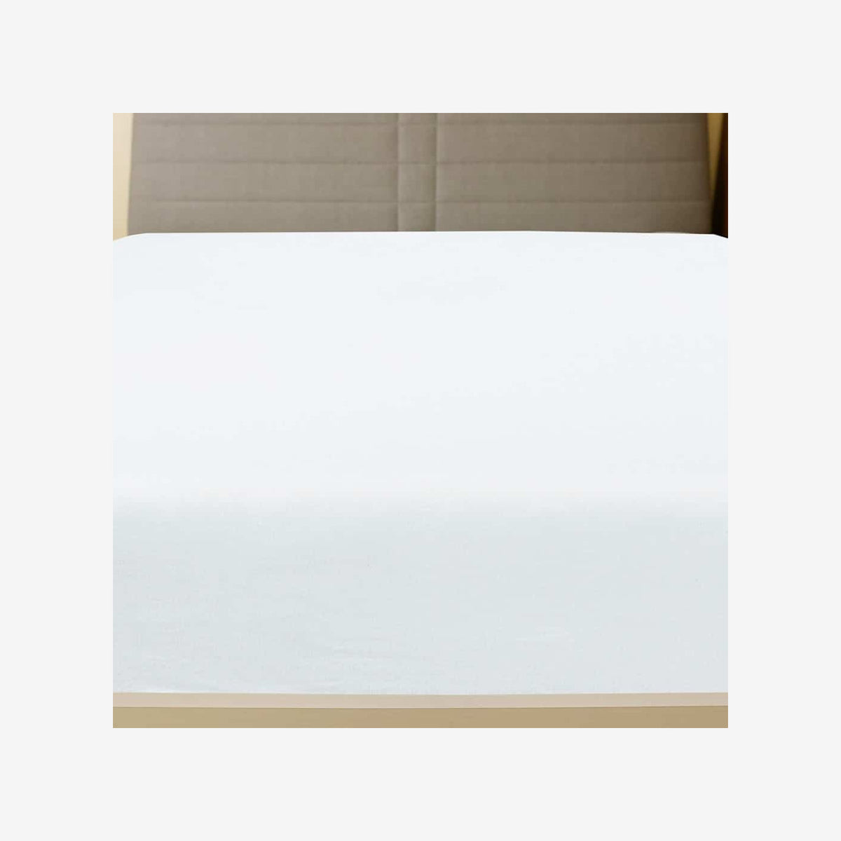 Jersey Fitted Sheet Cotton White 200 x 90 cm Bedroom Furniture Bedstead 200x90cm